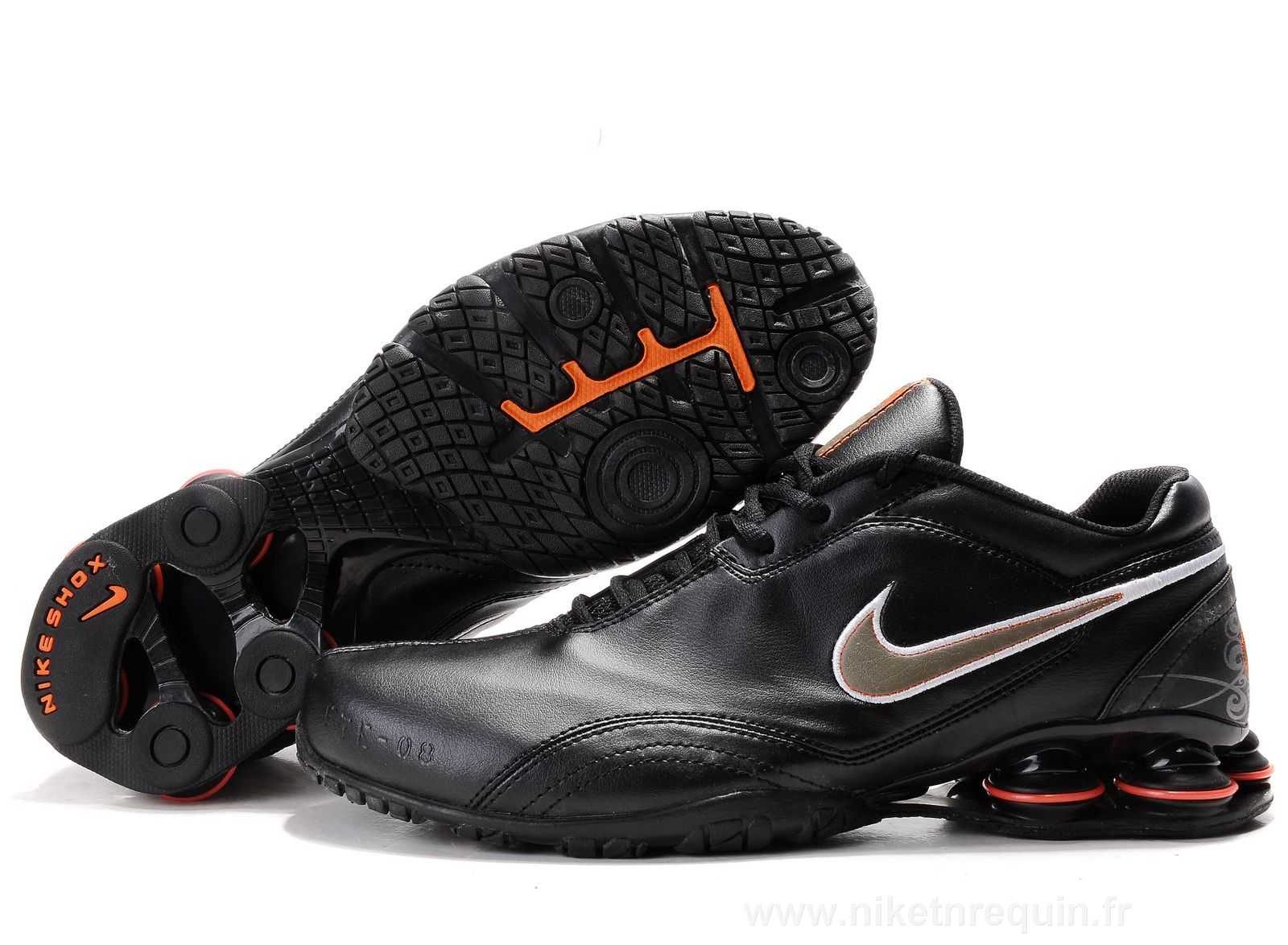 Noir Et Ou Nike Shox R5
